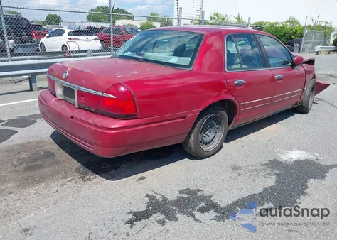 2000 Mercury Grand Marquis Gs from USA, damaged, VIN 2MEFM74W8YX661857